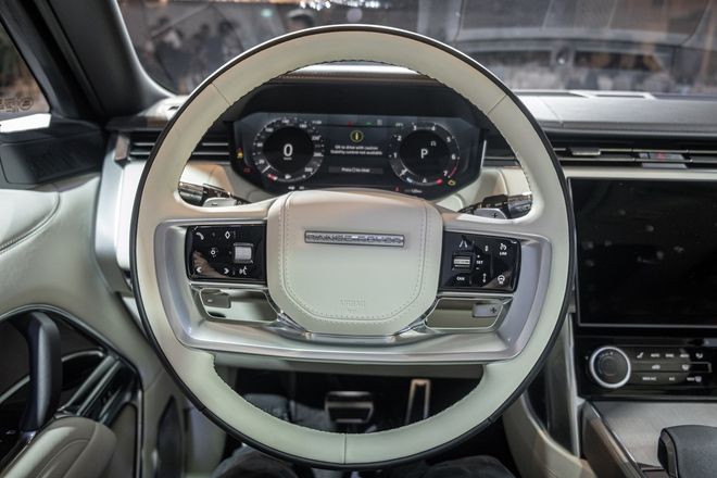 Ảnh nổi bật về thiết kế nội thất Range Rover 2022