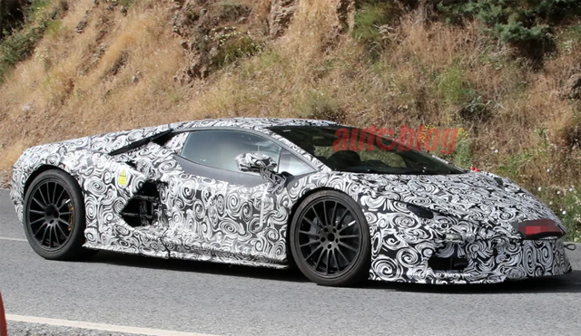 Tiết lộ hình ảnh mới của siêu xe Lamborghini - Hình 2.
