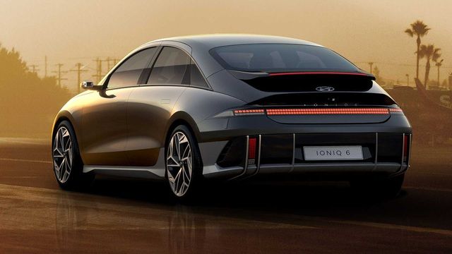 Hyundai Ioniq 6 chính thức xuất hiện: Một bước tiến mới trong thế giới xe điện - Hình 8.