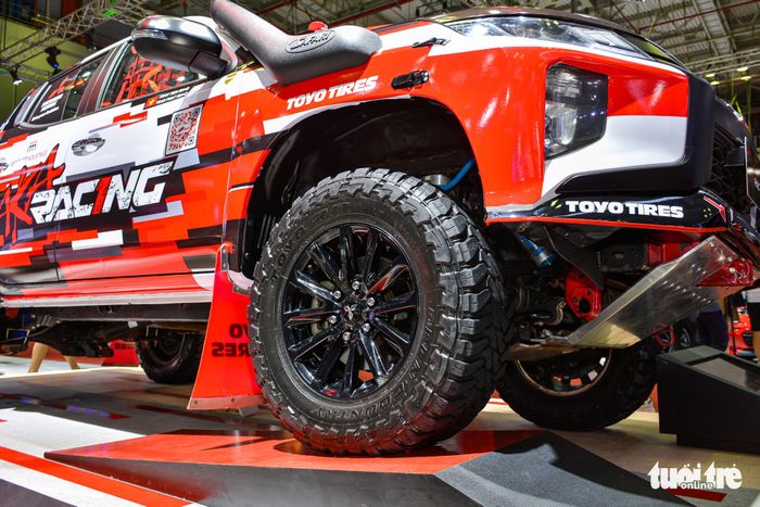 Mitsubishi Triton Biệt Danh Đua - Xe bán tải tham gia đấu địa hình quốc tế duy nhất tại VMS 2022 - Ảnh 4.