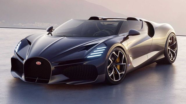Bugatti W16 Mistral Roadster - siêu xe 16 xi lanh cuối cùng từ Bugatti, có giá 5 triệu USD - Ảnh 7.