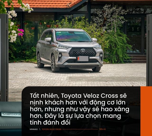 Xe Toyota Veloz Cross khi chạy đủ tải, chủ xe đánh giá rằng 'Vẫn có điểm mạnh trong tầm giá mặc dù vẫn còn điểm cần cải thiện' - Ảnh 10.