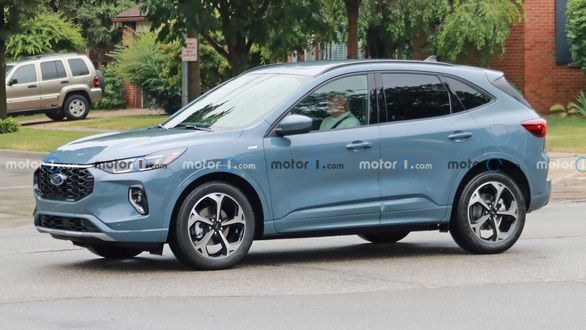 Xuất hiện hình ảnh Ford Escape mới không che chắn, sẽ ra mắt vào cuối năm nay - Hình 3.