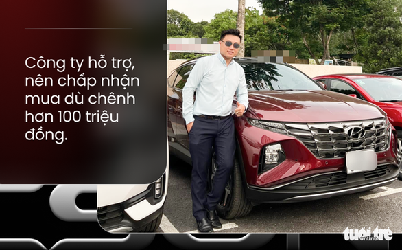 Nhờ sự hỗ trợ tài chính từ công ty, chàng trai 9X quyết định mua Hyundai Tucson giữa thời điểm giá cả tăng cao - Ảnh số 1.