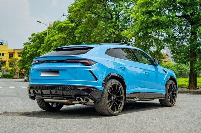 Lamborghini Urus màu Blu Cepheus độc đáo tại Việt Nam: Giá 23,5 tỷ đồng, nội thất mang phong cách của Hermes theo xu hướng - Ảnh 2.