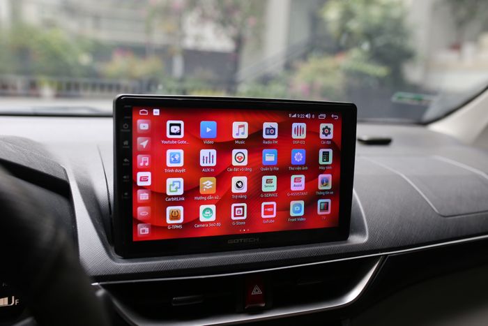 Màn hình Android đang trở thành xu hướng phổ biến trên thị trường xe hơi Việt Nam.