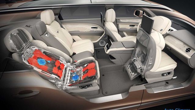 Trải nghiệm ghế ngồi siêu sang trọng trên xe Bentley - Ảnh số 2.