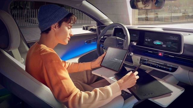 Hyundai Ioniq 6 ra mắt: Di chuyển hơn 600 km trước khi cần sạc, cơ hội tại Việt Nam - Ảnh 9.