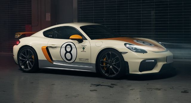 Khám phá chiếc Porsche 718 Cayman GT4 độc nhất vô nhị chỉ để trưng bày, không bán - Ảnh 1.