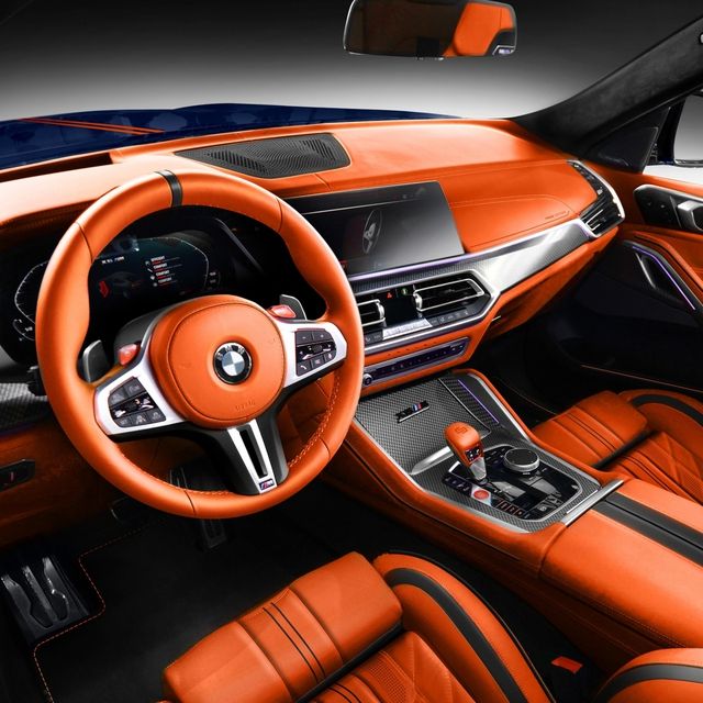 Cuồng nhiệt với BMW X6 M độ phong cách nội thất Lamborghini - Ảnh 2.