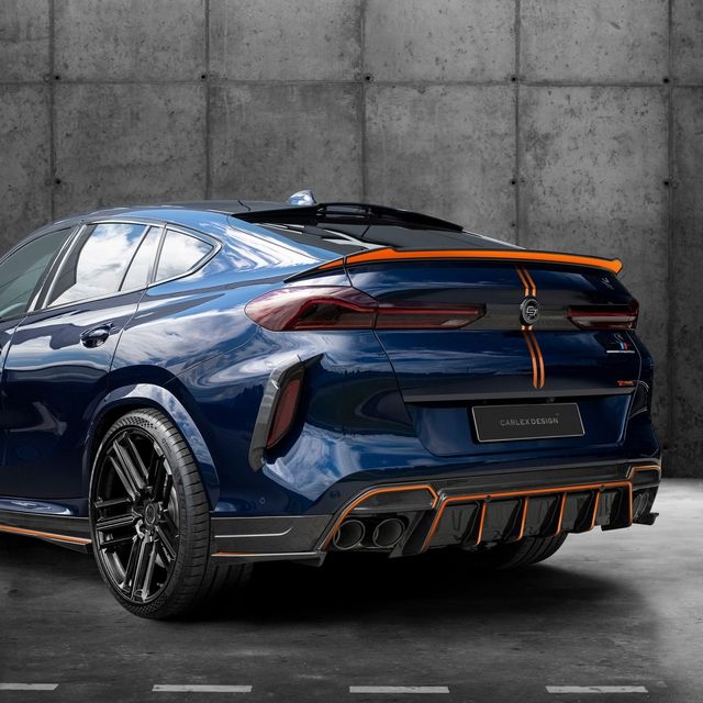 Cuồng nhiệt với BMW X6 M độ phong cách nội thất Lamborghini - Ảnh 4.