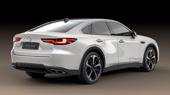 Nếu Mazda6 biến thành một chiếc SUV điện theo hướng của Toyota Crown - Hình 2.