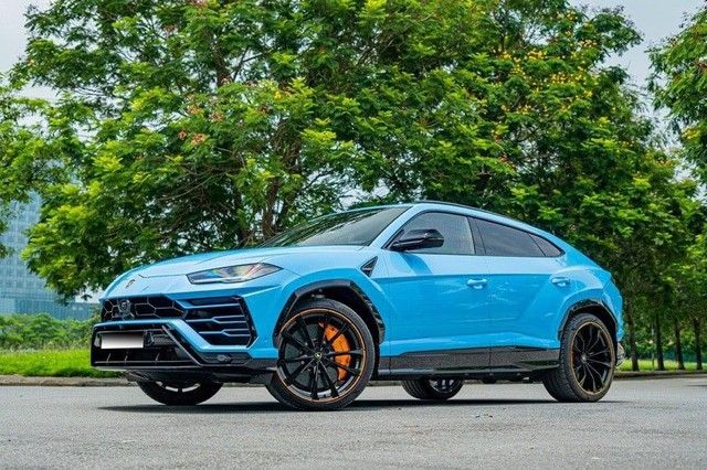 Lamborghini Urus màu Blu Cepheus độc đáo tại Việt Nam: Giá 23,5 tỷ đồng, nội thất mang phong cách của Hermes theo xu hướng - Ảnh 1.