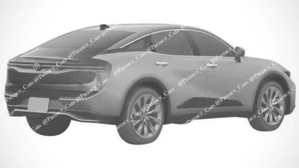 Toyota Crown SUV lộ thiết kế chính thức - đối thủ đáng gờm của BMW X6 - Ảnh 3.