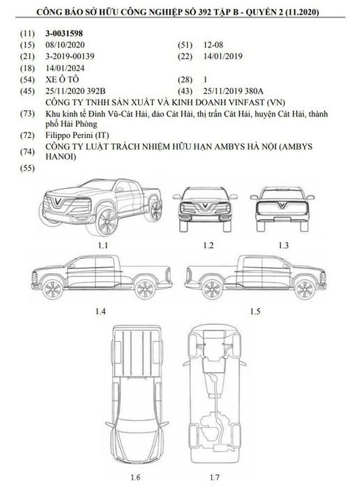 VinFast dự kiến sẽ sớm tung ra thị trường dòng xe bán tải chạy bằng điện? - Hình ảnh 2.