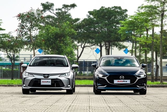 Trải nghiệm Toyota Altis vs Mazda3: Cuộc đua trang bị 800 triệu, nỗ lực tái giành ngôi vương - Ảnh 15.