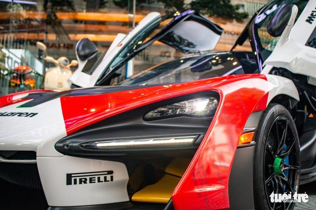 Chiêm ngưỡng chiếc McLaren Senna thứ hai đã đến Việt Nam: Giá hàng chục tỉ đồng, đang mặc bộ áo đặc biệt - Hình ảnh 12.