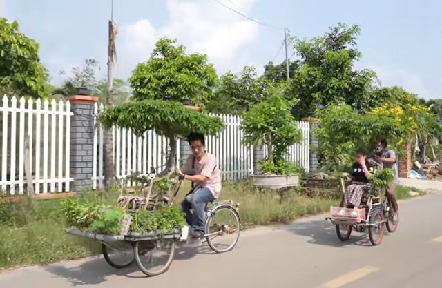 Một ông chú ở Tây Ninh đã dành hơn 10 năm để sáng tạo chiếc xe cây, mặc dù có người sẵn sàng trả 500 triệu đồng nhưng ông vẫn quyết không bán - Ảnh 3.