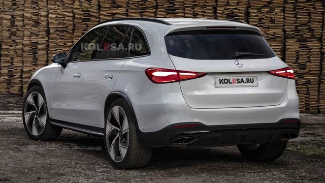 Xem trước thiết kế Mercedes-Benz GLC 2023: Kế thừa nhiều đặc điểm của phiên bản nhỏ hơn của S-Class trên dáng xe SUV - Ảnh 3.