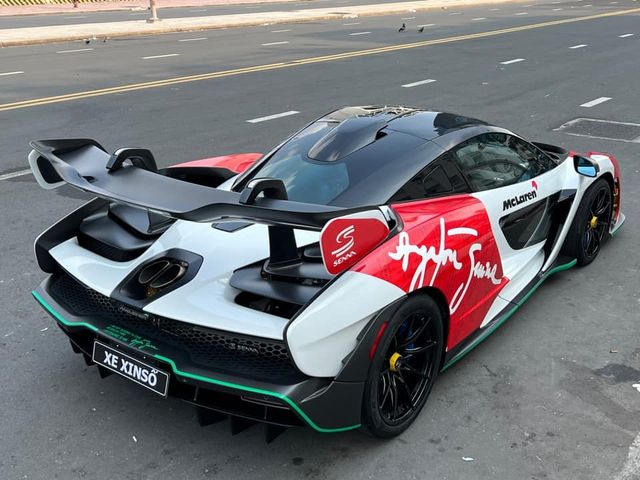 McLaren Senna lần thứ 2 về Việt Nam, khác biệt xe Hoàng Kim Khánh ở diện mạo độc đáo - Ảnh 1.