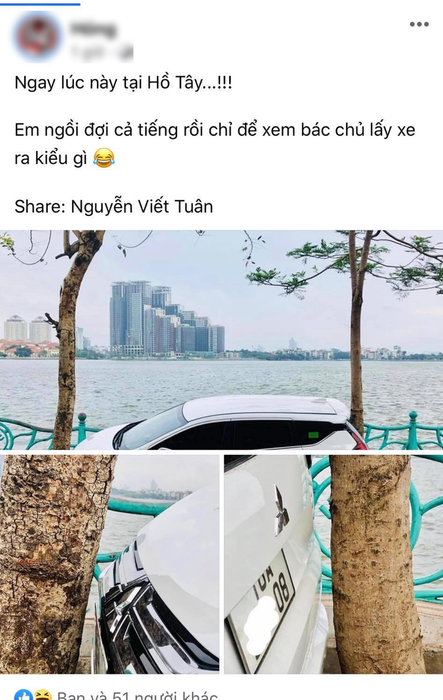 Khoảnh khắc đỗ xe ở hồ Tây gây bão MXH, tài xế biểu diễn kỹ năng lái trong clip 6 phút - Ảnh 3.