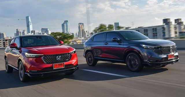 Đại lý tiết lộ rằng Honda HR-V 2022 sẽ có 2 phiên bản, giá dự kiến từ 720 triệu đồng, dự kiến ra mắt trong tháng tới, cạnh tranh với Kia Seltos - Ảnh 3.