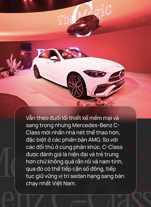 Các thay đổi của Mercedes-Benz C-Class mới - Bước nhảy vượt trội so với đối thủ tại Việt Nam - Hình 1.