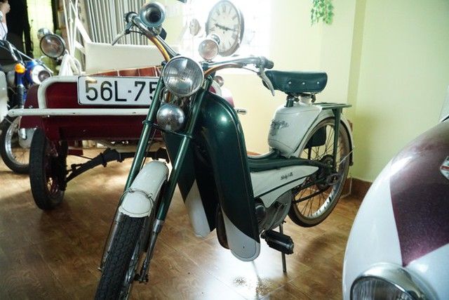 Thưởng thức dàn xe cổ ở vùng miền Tây, bao gồm cả chiếc Honda 67 của nhạc sĩ Trịnh Công Sơn - Ảnh 1.