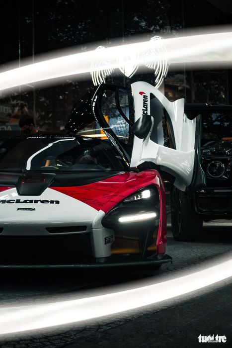 Chiêm ngưỡng McLaren Senna thứ hai về Việt Nam: Giá hàng chục tỉ đồng, khoác bộ áo đặc biệt - Hình ảnh 3.