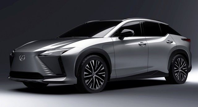 Siêu phẩm chạy điện Lexus RZ sắp ra mắt, hé lộ vô-lăng như trên tàu vũ trụ và hộp số độc đáo - Ảnh 2.