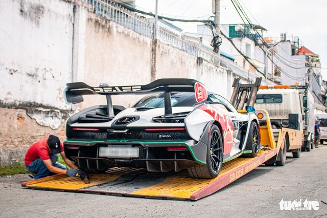 Thưởng thức chiếc McLaren Senna thứ hai đã đến Việt Nam: Giá hàng chục tỉ đồng, đang mặc bộ áo đặc biệt - Hình ảnh 7.