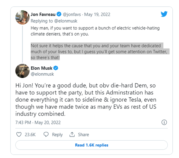 Elon Musk: Tesla tạo ra số lượng xe điện gấp đôi so với phần còn lại của ngành công nghiệp ô tô Mỹ nhưng vẫn chưa được công nhận - Ảnh 2.