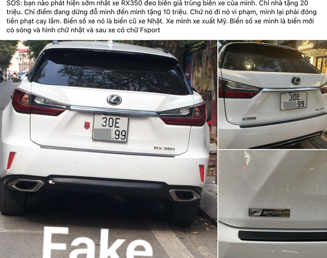 Xử lý thế nào khi xe sang có biển số trùng, chủ xe sử dụng biển giả? - Hình 1.