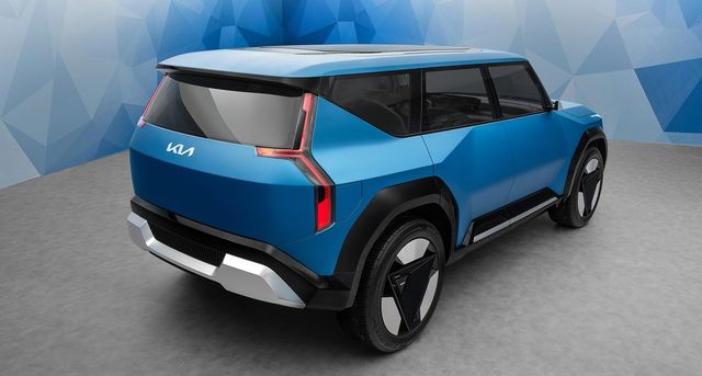 Kia EV9 sắp được ra mắt: Kích thước tương đương với Mercedes-Benz GLE nhưng có không gian nội thất rộng rãi như khủng long GLS - Ảnh 2.