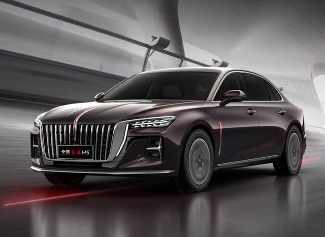 Rộ lên nhiều hình ảnh mới của Hongqi H5 2022 - Dòng xe em của H9 đang gây chú ý tại Việt Nam, chuẩn bị đấu với Mercedes-Benz E-Class - Ảnh 1.