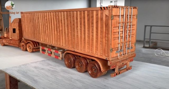 Xe đầu kéo bằng gỗ của thợ mộc Việt gây ấn tượng mạnh với các tờ báo nước ngoài - Ảnh 5.