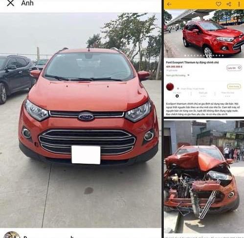 Showroom cam kết không va chạm khi bán Ford EcoSport, dân mạng phát hiện lịch sử tai nạn nghiêm trọng của xe - Ảnh 1.