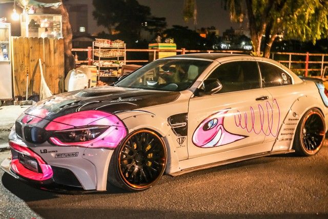 Chiếc BMW 428i mui trần hiếm hoi góp mặt cùng đội hình siêu xe trăm tỷ tại TP. HCM trước khi lên đường tới Hà Nội - Ảnh 2.