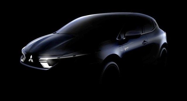 Nhá hàng Mitsubishi Colt 2023 - Phiên bản em út của Mirage sử dụng khung gầm hỗ trợ động cơ hybrid - Hình 2.