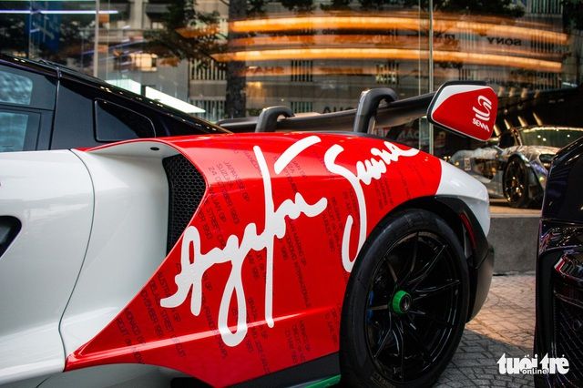 Chiêm ngưỡng chiếc McLaren Senna thứ hai đặc biệt đã về Việt Nam: Giá hàng chục tỉ đồng, đang mặc bộ áo độc đáo - Hình ảnh 5.