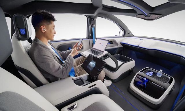 Baidu chính thức cung cấp dịch vụ robotaxi hoàn toàn tự lái bằng điện với mẫu Apollo RT6 EV - Hình 4.