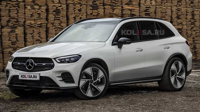 Xem trước thiết kế Mercedes-Benz GLC 2023: Kế thừa nhiều đặc điểm của phiên bản nhỏ hơn của S-Class trên dáng xe SUV - Ảnh 2.