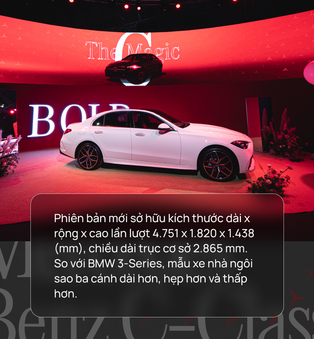 Các thay đổi của Mercedes-Benz C-Class mới - Bước nhảy vượt trội so với đối thủ tại Việt Nam - Hình 3.