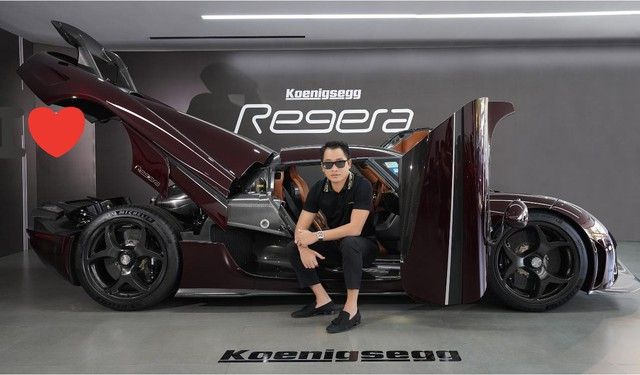 Đại gia Hoàng Kim Khánh lần đầu tiên xuất hiện cùng Koenigsegg Regera trị giá trăm tỷ, bạn thân hé lộ giấc mơ sở hữu Lamborghini Sian mở màn năm mới - Ảnh 1.