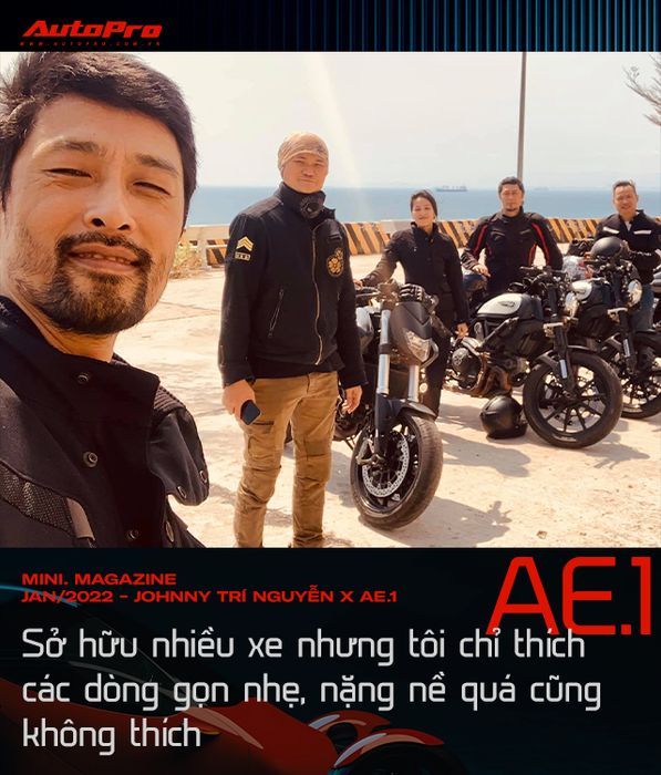 Johnny Trí Nguyễn đã đắm mình trong không gian của Ducati trong suốt 10 năm và ao ước tạo ra chiếc xe ba bánh độc đáo nhất tại Việt Nam.