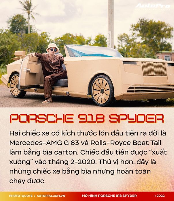 Cặp đôi thanh niên 9X ở vùng Tây Nguyên tạo ra mô hình của Porsche 918 Spyder đã thu hút sự ngưỡng mộ của Supercar Blondie: 'Chúng tôi sẽ tiếp tục thách thức để khiến bạn bè quốc tế phải trầm trồ' - Ảnh 2.