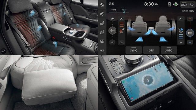 Nội thất mới của Genesis G90 thế hệ mới lôi cuốn: không kém cạnh Mercedes-Benz S-Class, ghế chủ là điểm nhấn - Hình ảnh 7.