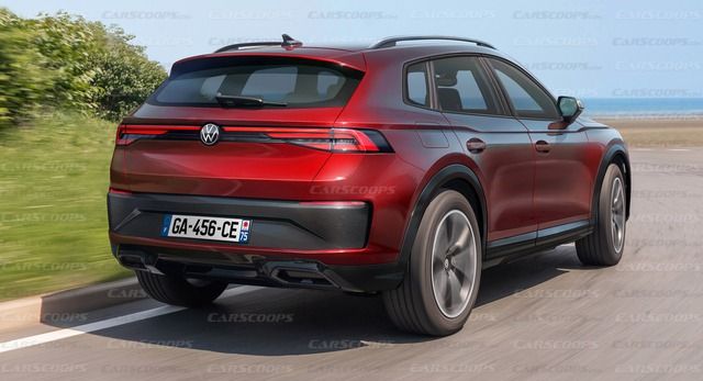 Xem trước phiên bản mới của Volkswagen Tiguan: Thêm mềm mại để cạnh tranh với Mercedes-Benz GLC - Hình 2.
