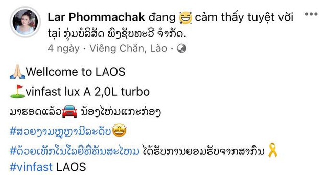VinFast Lux A2.0 và President đổ về đại lý ở Lào, nhân viên bán hàng cho biết không đắt, cư dân mạng khen ngợi về ngoại hình: Trúng số sẽ mua cho con gái đi học - Ảnh 2.