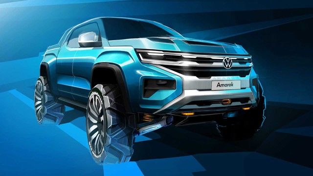 Volkswagen Amarok - Đối thủ cạnh tranh với Ford Ranger 2022 xuất hiện lần đầu tiên - Ảnh 3.